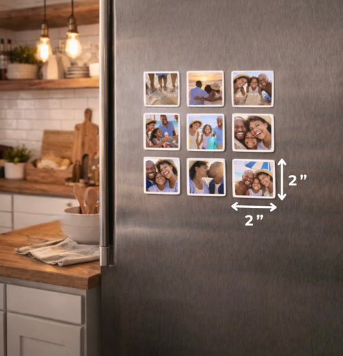 Photo Magnets 2" x 2”
